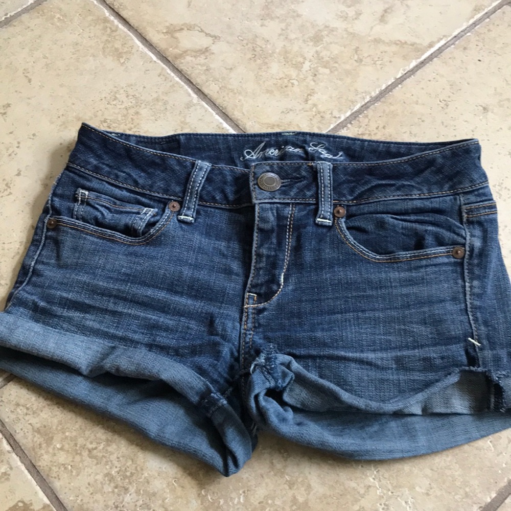 AEO jean shorts